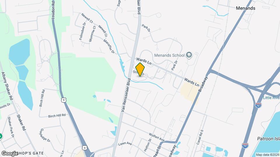 195 Van Rensselaer Blvd Map and Location Details