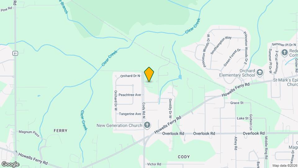 1746 Cody Rd N Map and Location Details