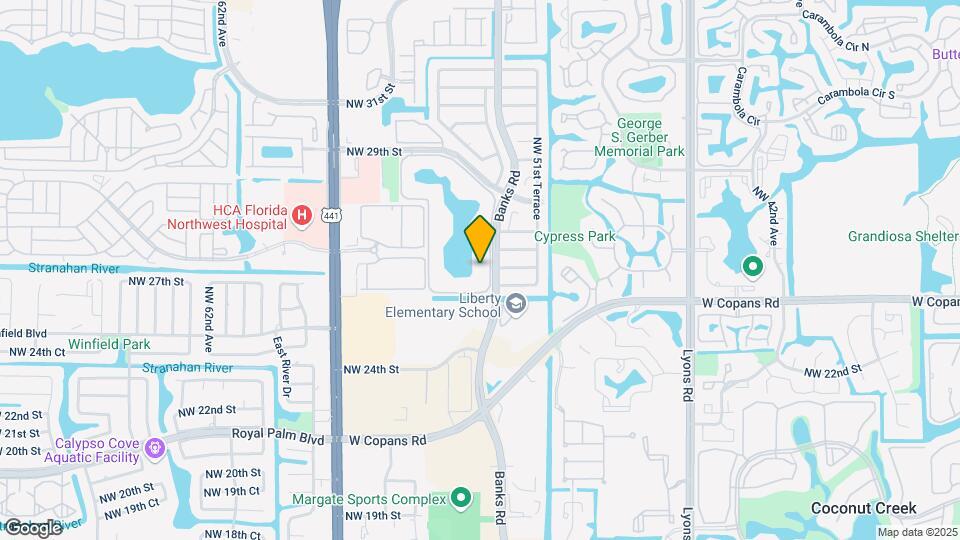 6124 Coral Lake Dr Map and Location Details