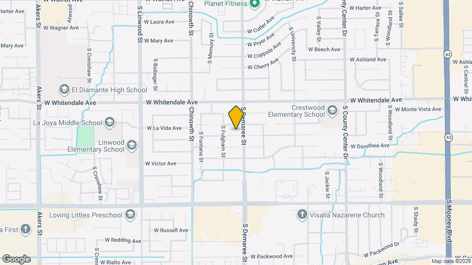 3710 W Sunnyside Ct Mapa y Detalles de la Ubicación