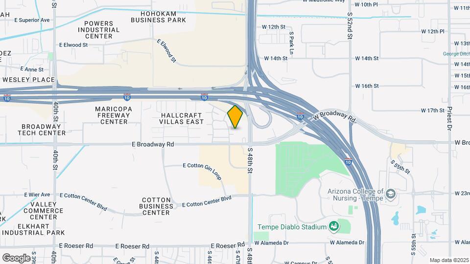 4714 E Pueblo Ave Map and Location Details