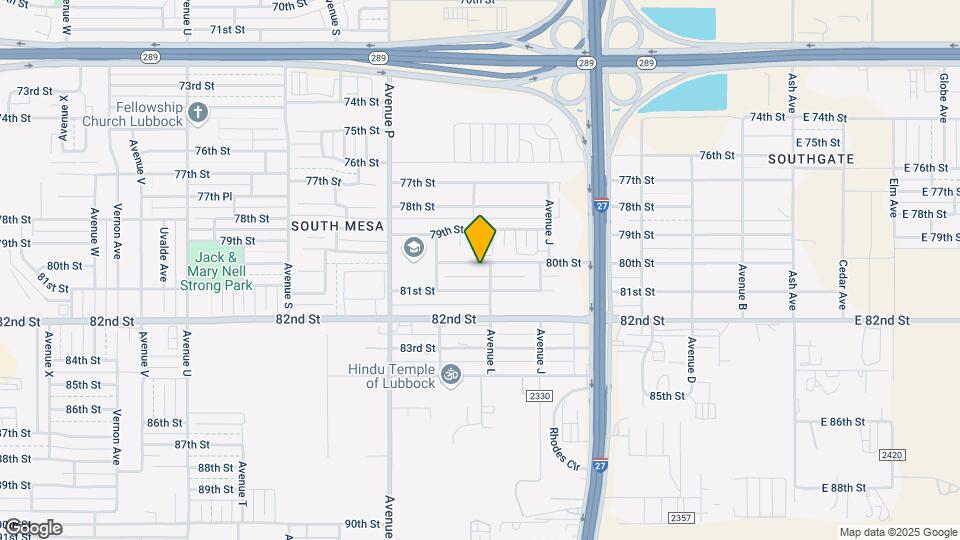 1303 80th St Map and Location Details