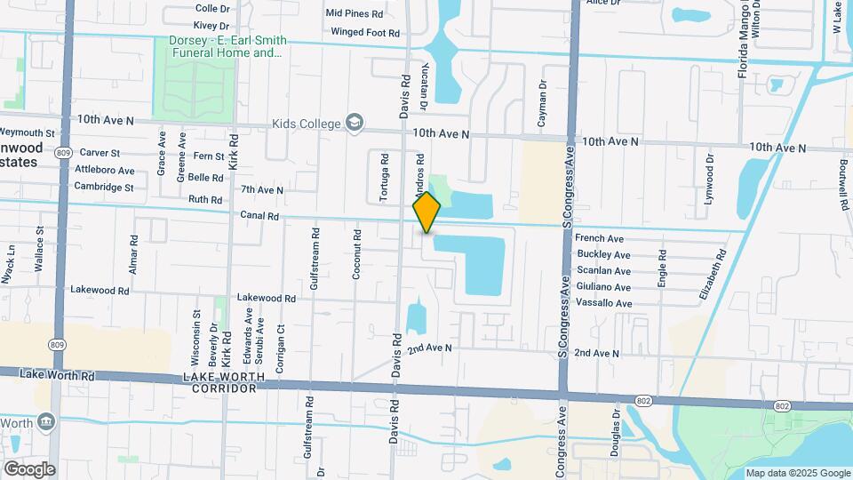 6001 Waterview Cir Map and Location Details
