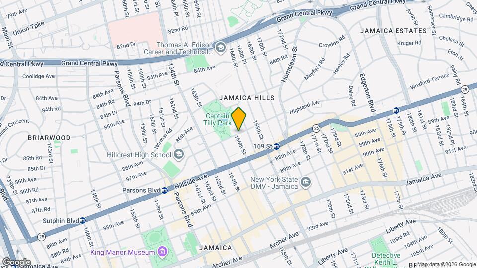 166-05 Highland Ave-Unit -7R Map and Location Details