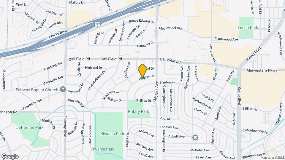 4115 Hughes Dr Map and Location Details