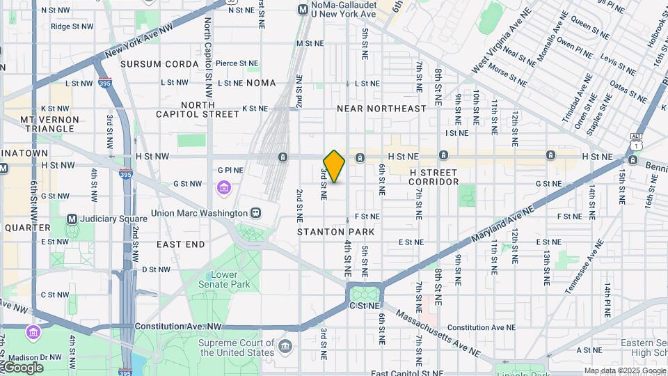 315 G St NE Mapa y Detalles de la Ubicación