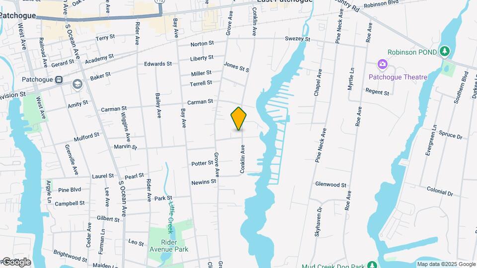 250 Conklin Ave Mapa y Detalles de la Ubicación