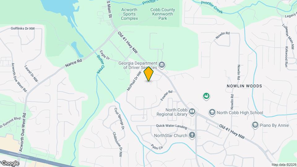 3659 Devon Park Ln NW Map and Location Details