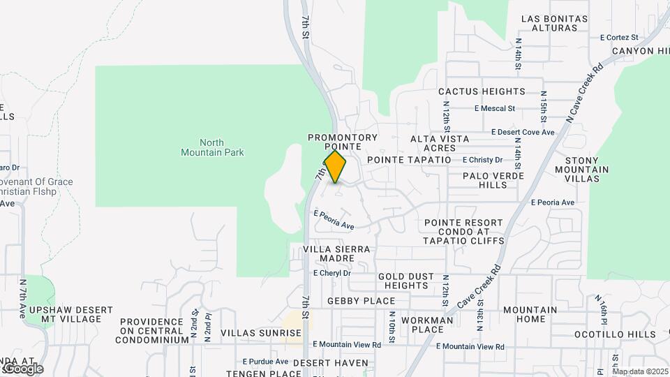 10626 North 8th St, Unit 2-105 Map and Location Details