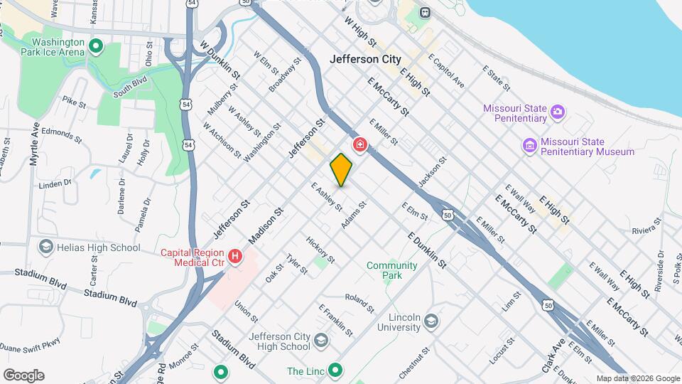 709 Monroe St Map and Location Details