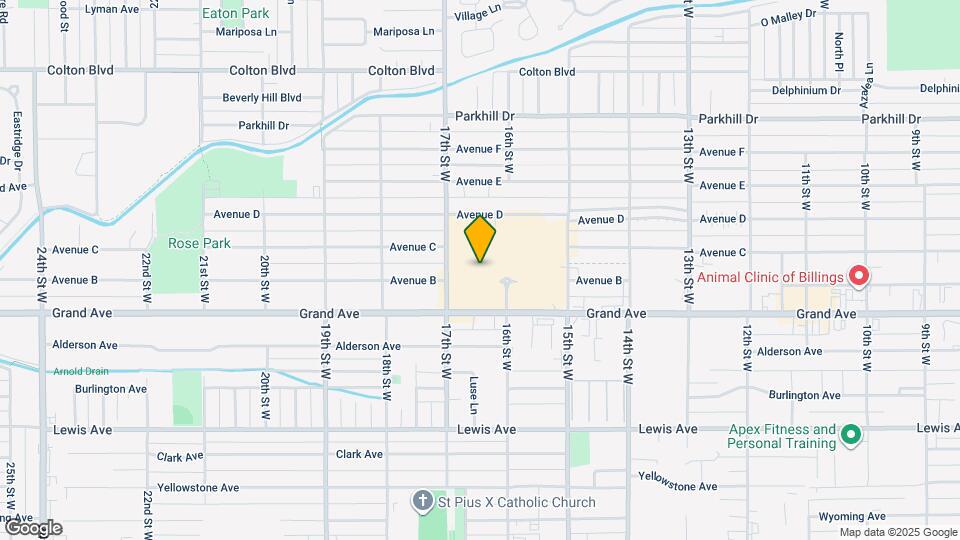 1603 Grand Ave Map and Location Details