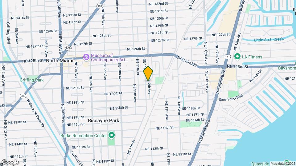 Biscayne Pointe Map and Location Details