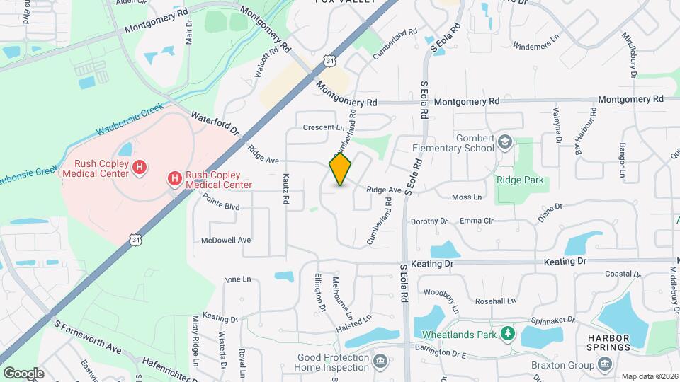 2340 Portsmouth Ct Map and Location Details