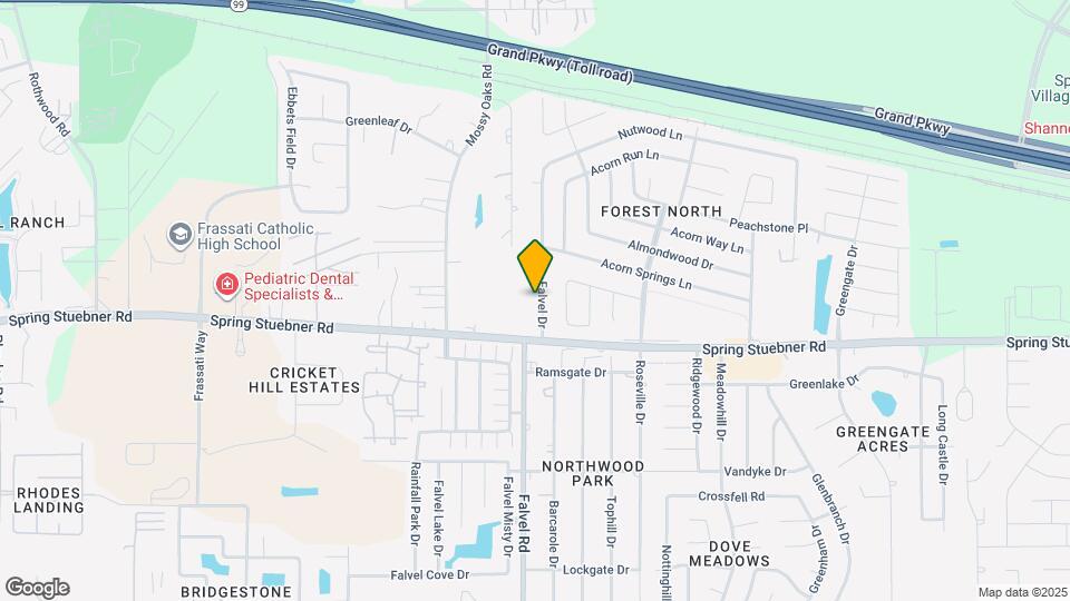 22031 Falvel Dr Map and Location Details