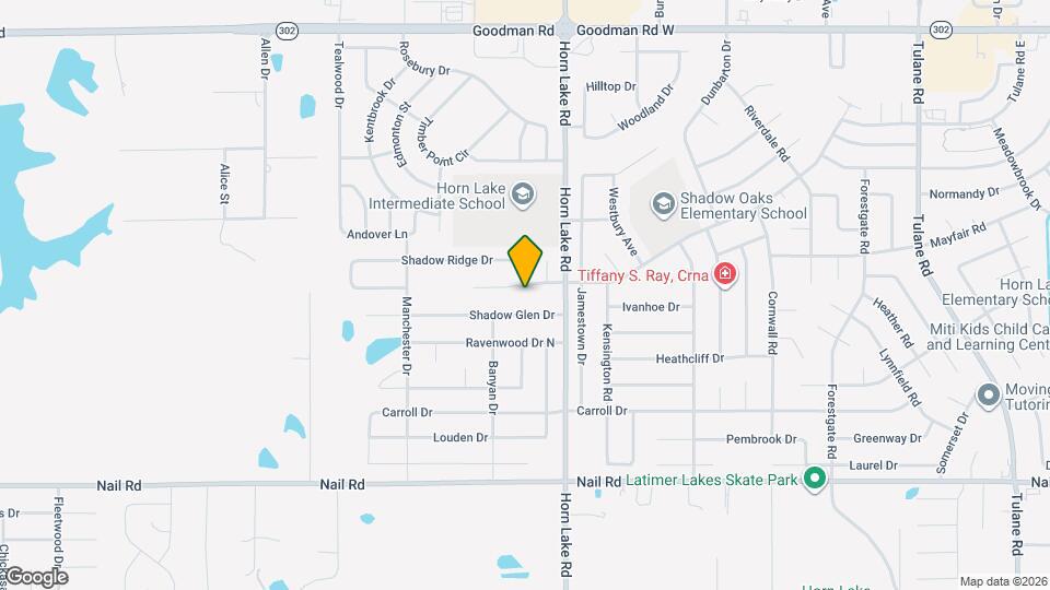 4155 Shadow Oaks Dr Map and Location Details