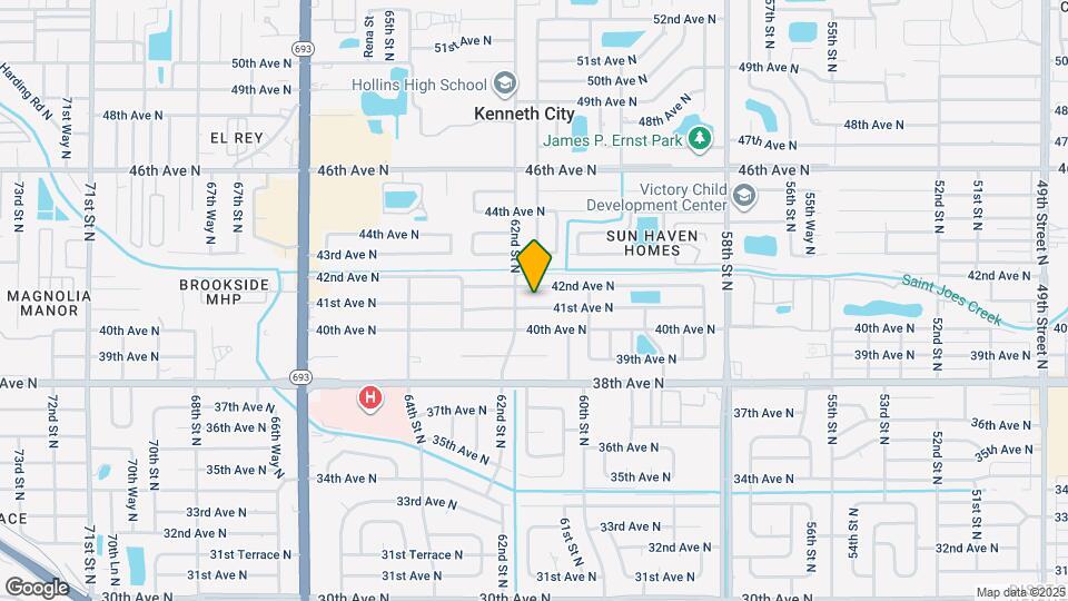 6161 41st Ave N Map and Location Details