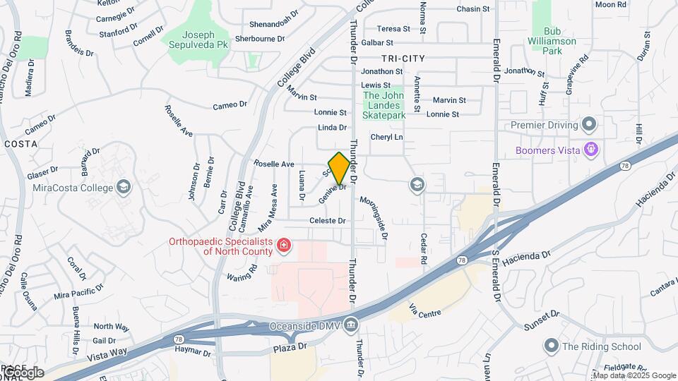 3931 Genine Dr Map and Location Details
