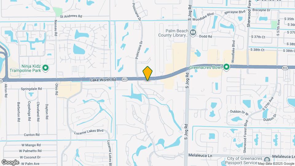 6875 Broadwater Ln Map and Location Details