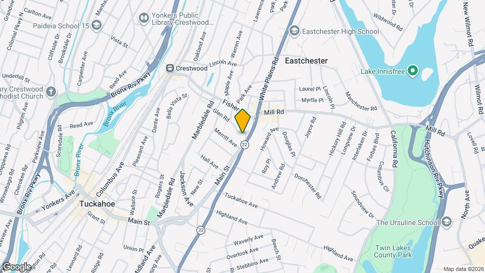 109 Hillside Pl Map and Location Details