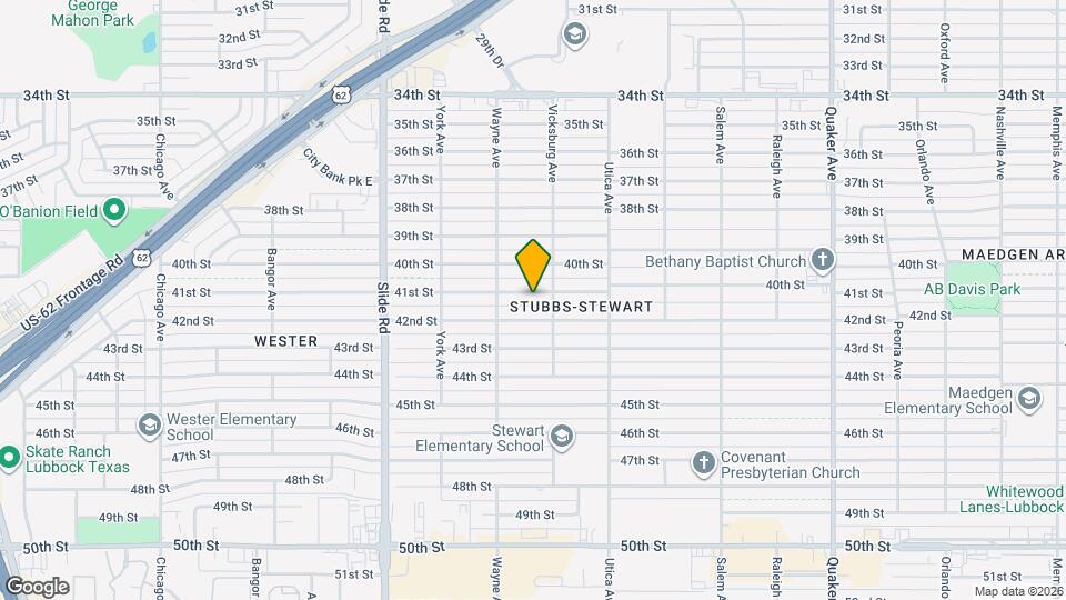 4907 41st St Map and Location Details