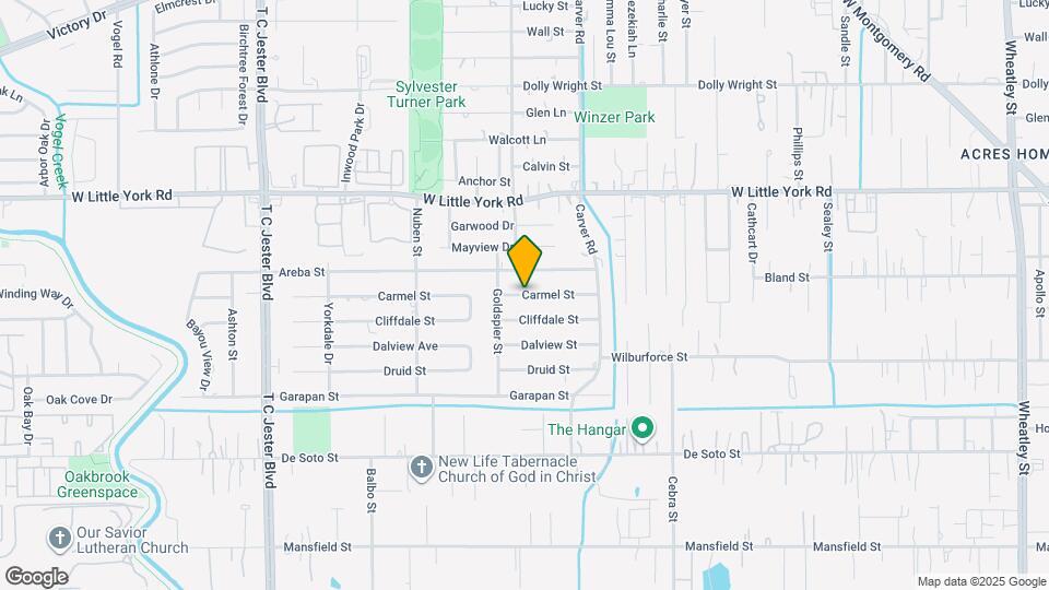 2475 Carmel St Map and Location Details