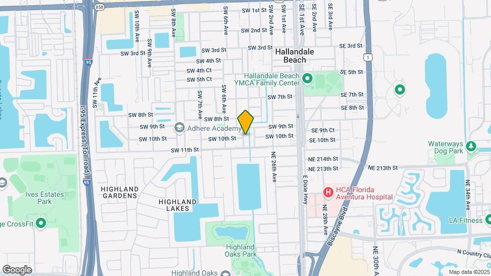 917 SW 4th Ter, Unit W Map and Location Details