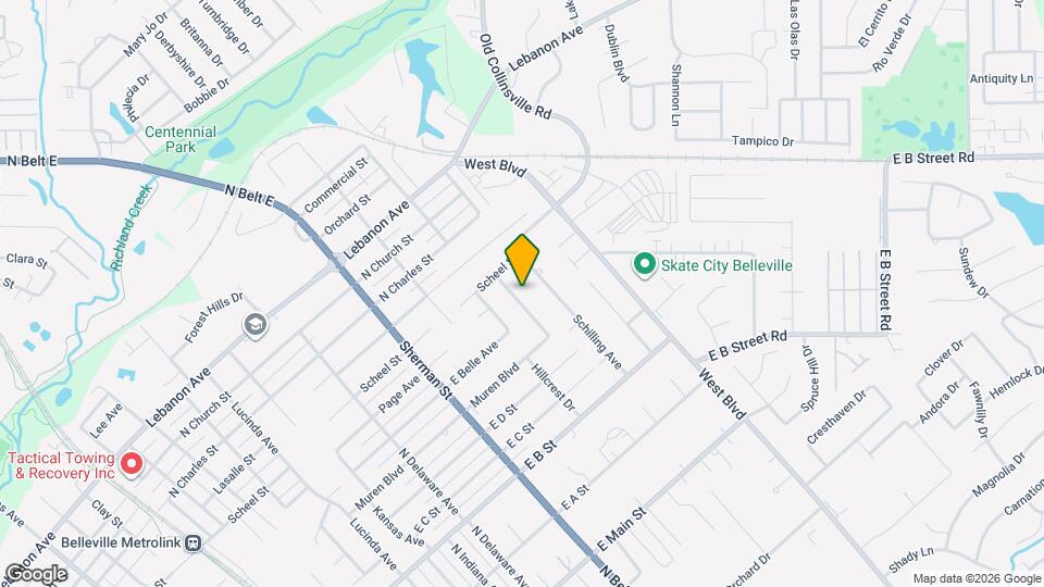 2168 Muren Blvd, Unit 2168 Map and Location Details