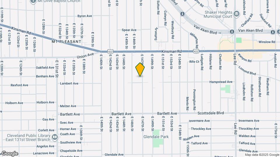 3608 E 147th St Map and Location Details
