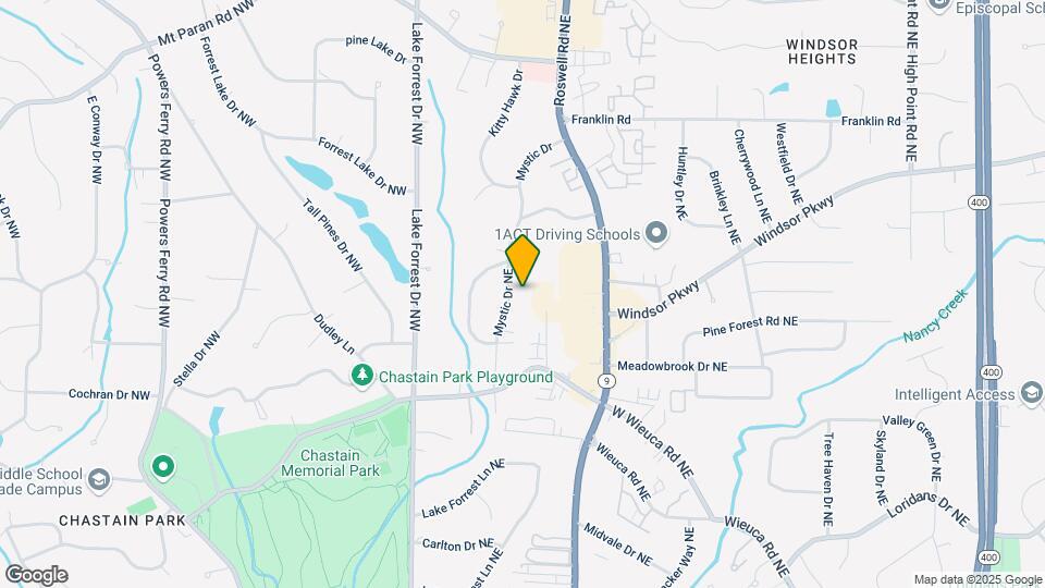 4615 Mystic Dr NE Map and Location Details