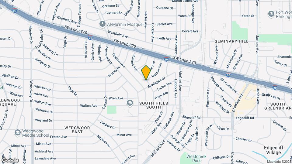5336 Rutland Ave Map and Location Details