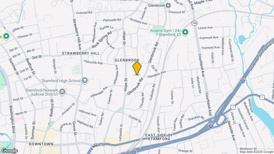 250 Glenbrook Rd Map and Location Details