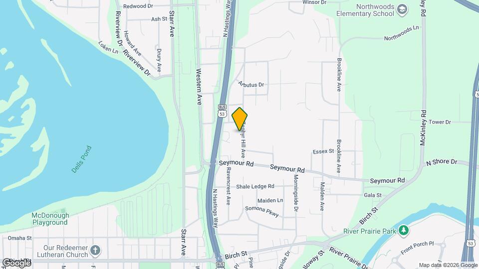 1054-1056 Zephyr Hill Ave Map and Location Details