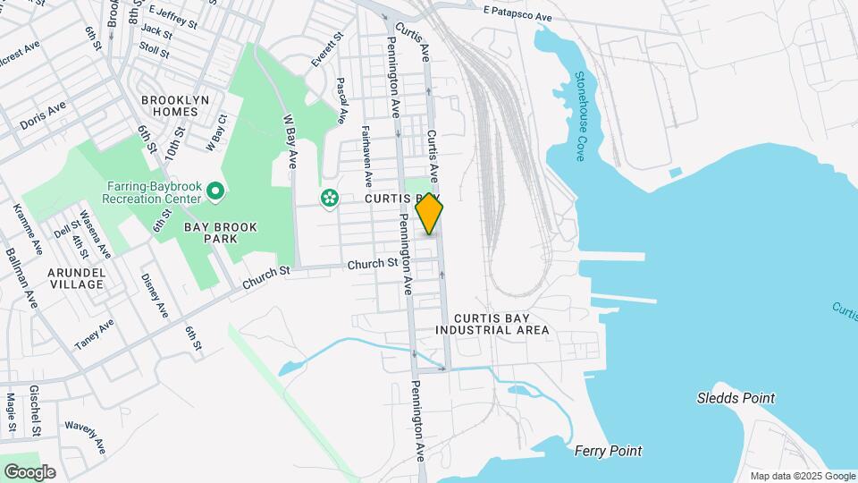 1625 Cypress St Map and Location Details