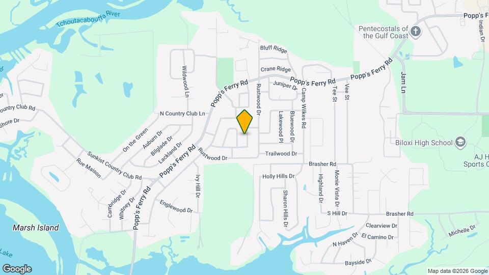 2135 Baywood Dr Map and Location Details