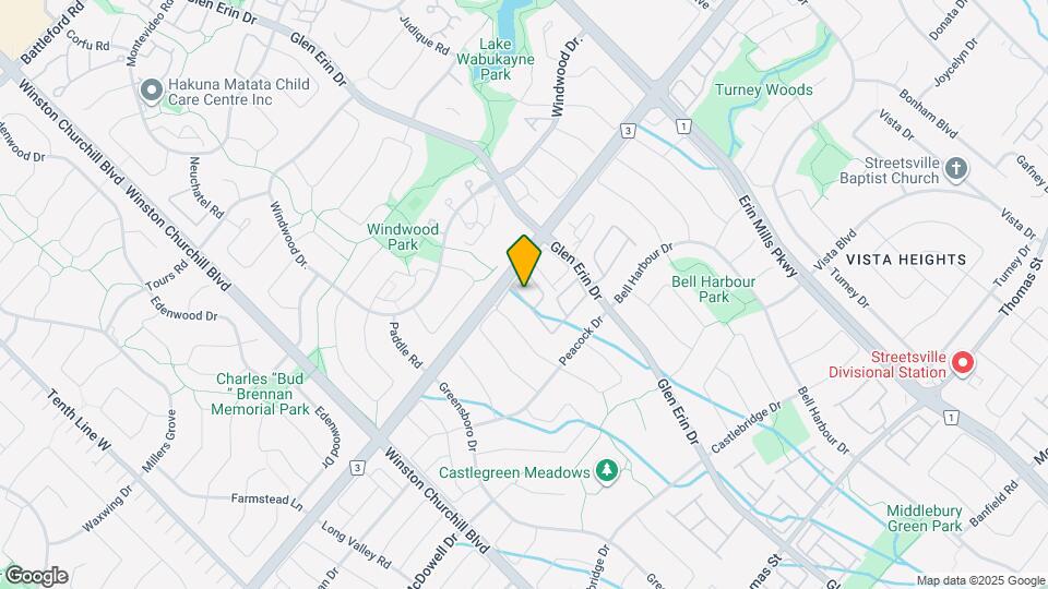 5865 Dalebrook Crescent Map and Location Details