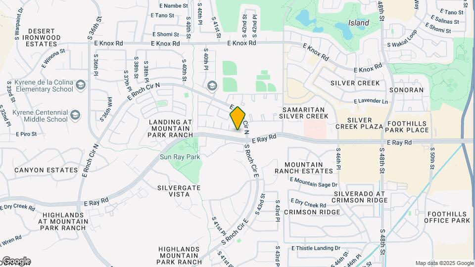 4275 E Cassia Way Map and Location Details