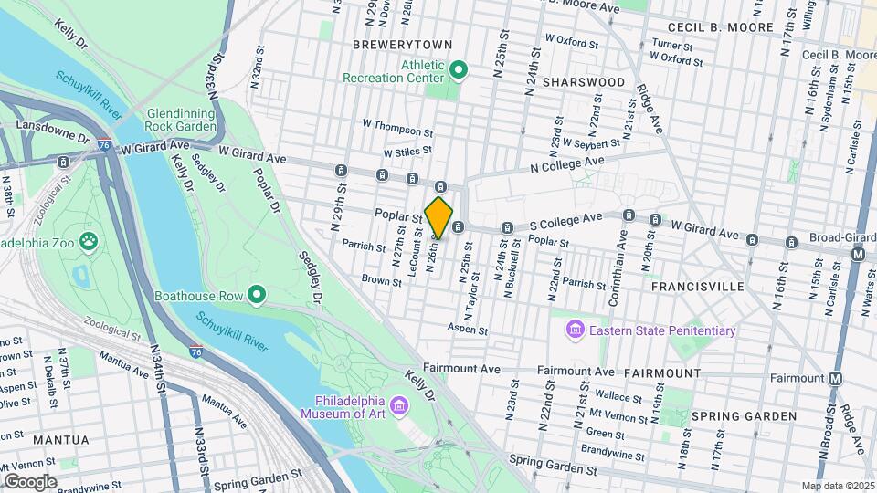 845 N 26th St Mapa y Detalles de la Ubicación