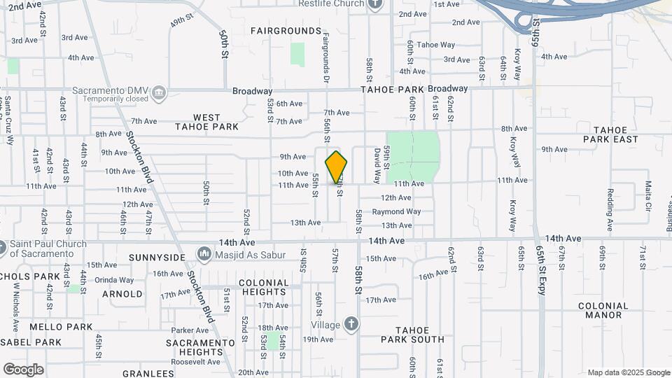 5668 11th Ave Map and Location Details