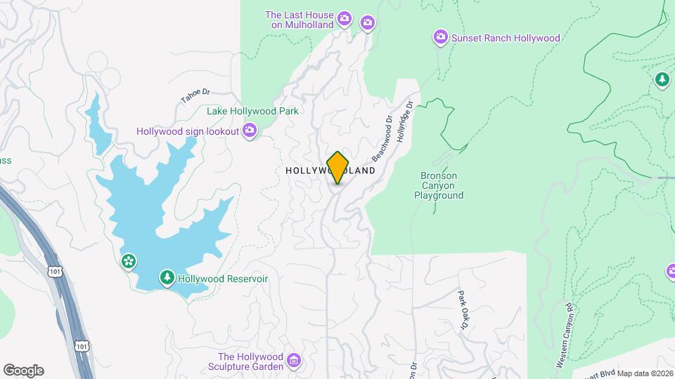 2867 Beachwood Dr Map and Location Details