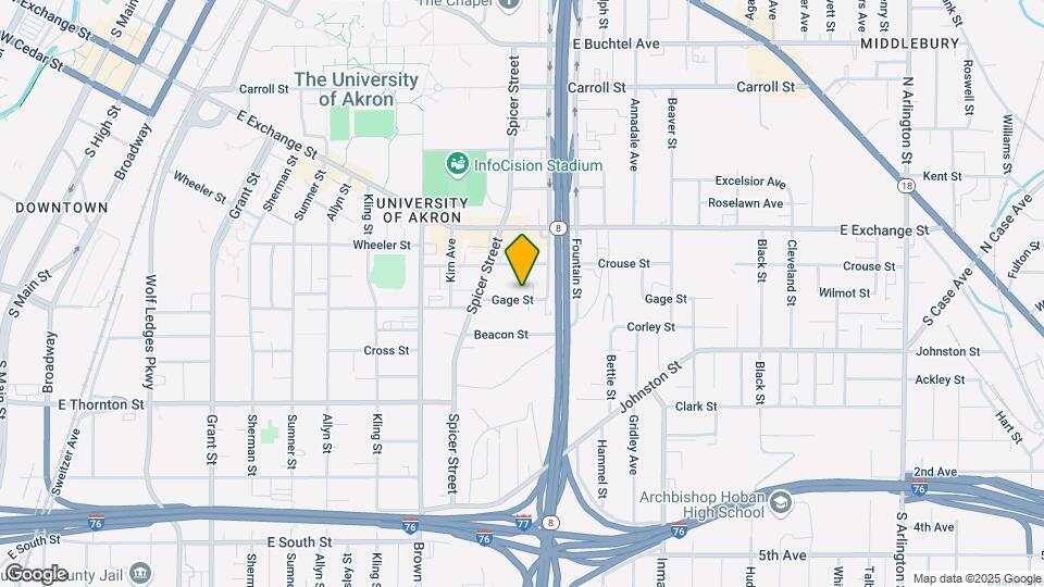523 Gage St Map and Location Details
