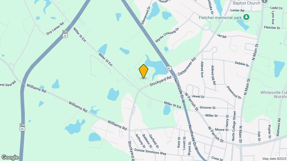 416 Andover Dr Map and Location Details