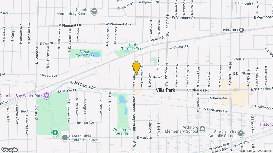 101 N Westmore Ave Map and Location Details
