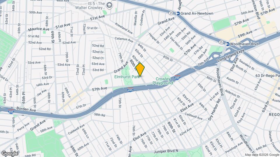 54-40 80th St Map and Location Details