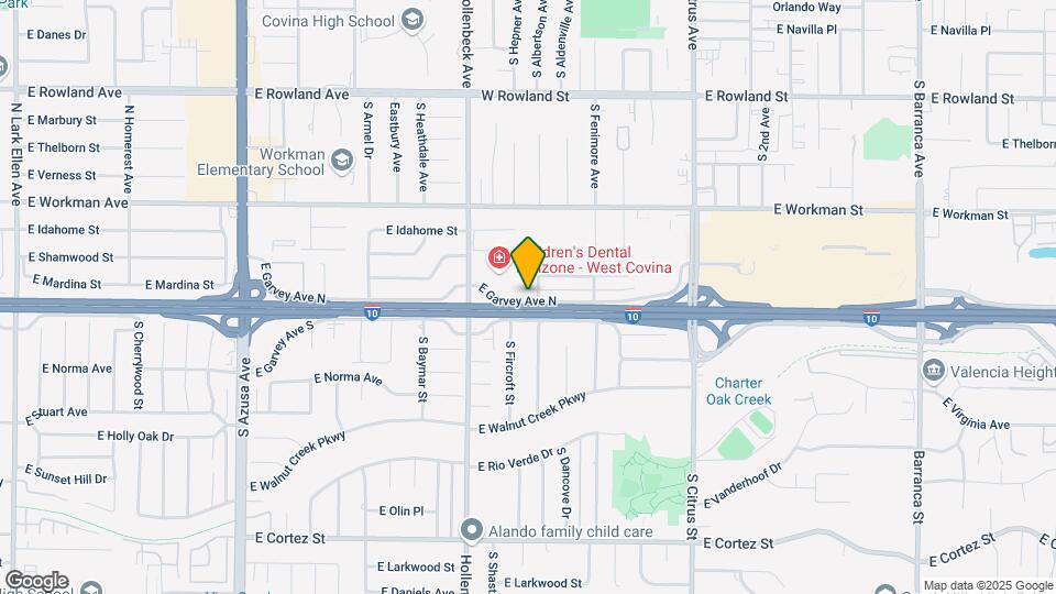 2309 E Garvey Ave N Mapa y Detalles de la Ubicación