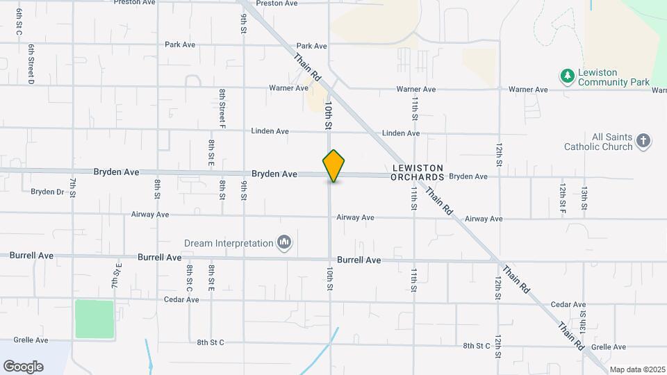 3405 10th St Map and Location Details