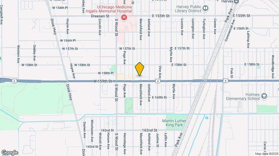 15840 Marshfield Ave Map and Location Details