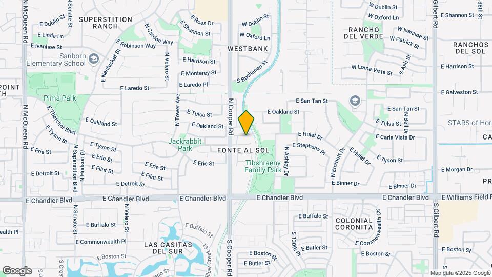 2065 E Hulet Dr Map and Location Details