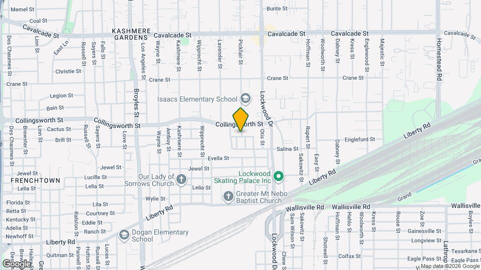 5031 Engleford St Map and Location Details