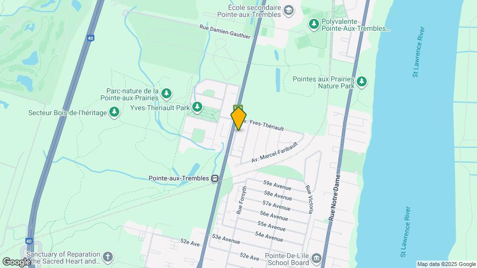 14640 Sherbrooke Rue E Map and Location Details