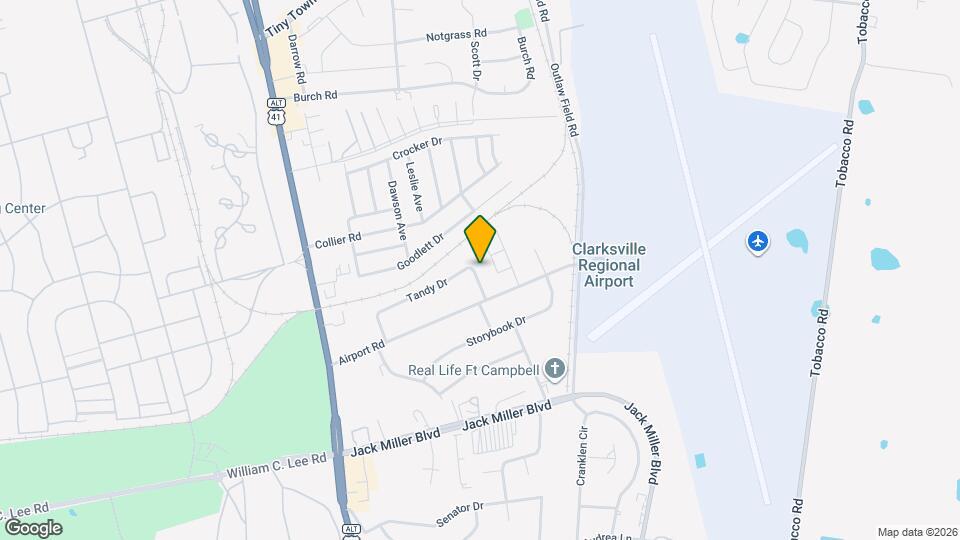 135 Tandy Dr Map and Location Details